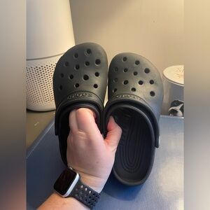 CROCS Kids Black Slip-On Sandals